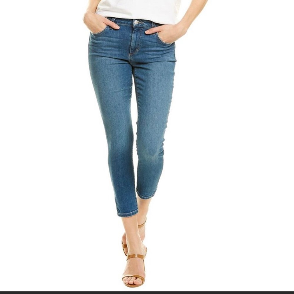 Joe's Jeans Womens  Briette Curvy Skinny Crop Jean, Blue Size 30